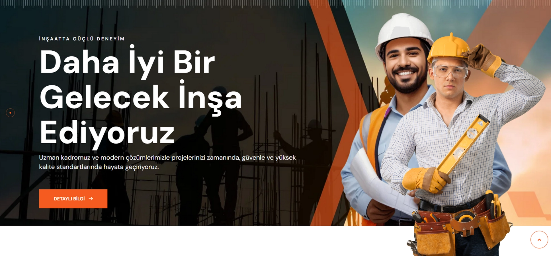 İnşaat Firması Web Sitesi
